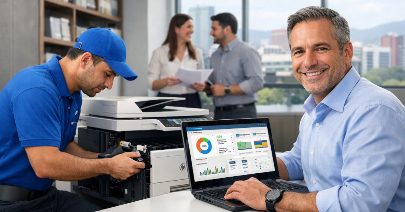 Control técnico de impresoras HP en sedes descentralizadas