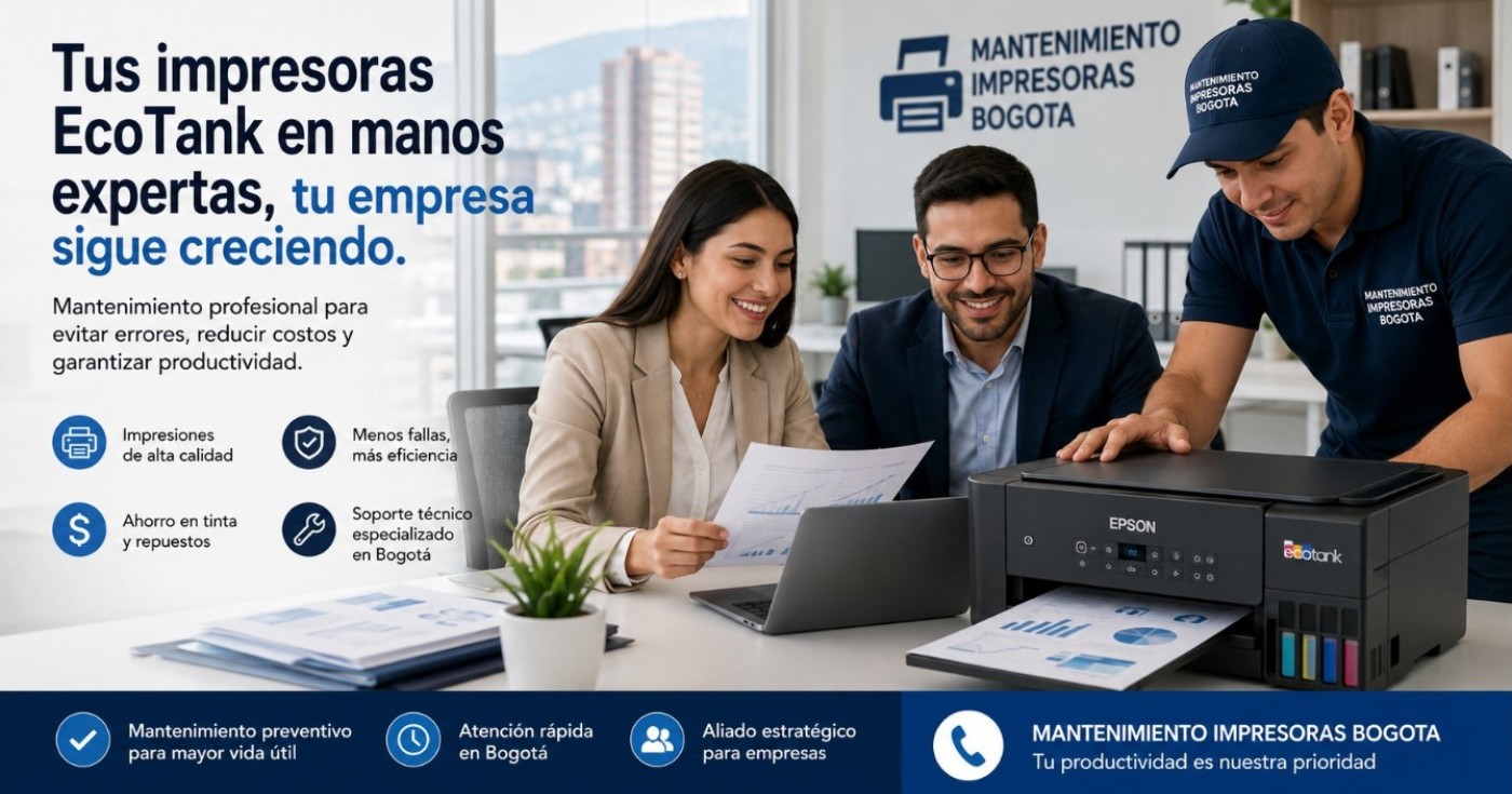 Errores comunes al usar impresoras EcoTank