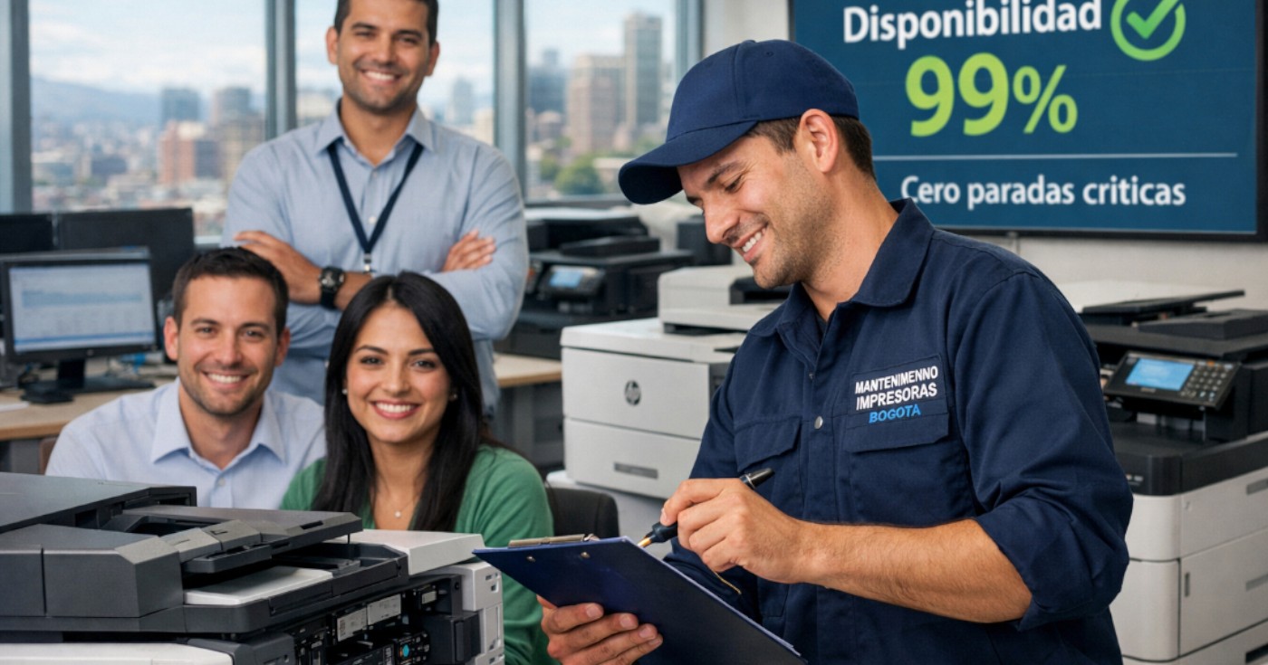 Gestión estratégica del mantenimiento HP en compañías de alto volumen