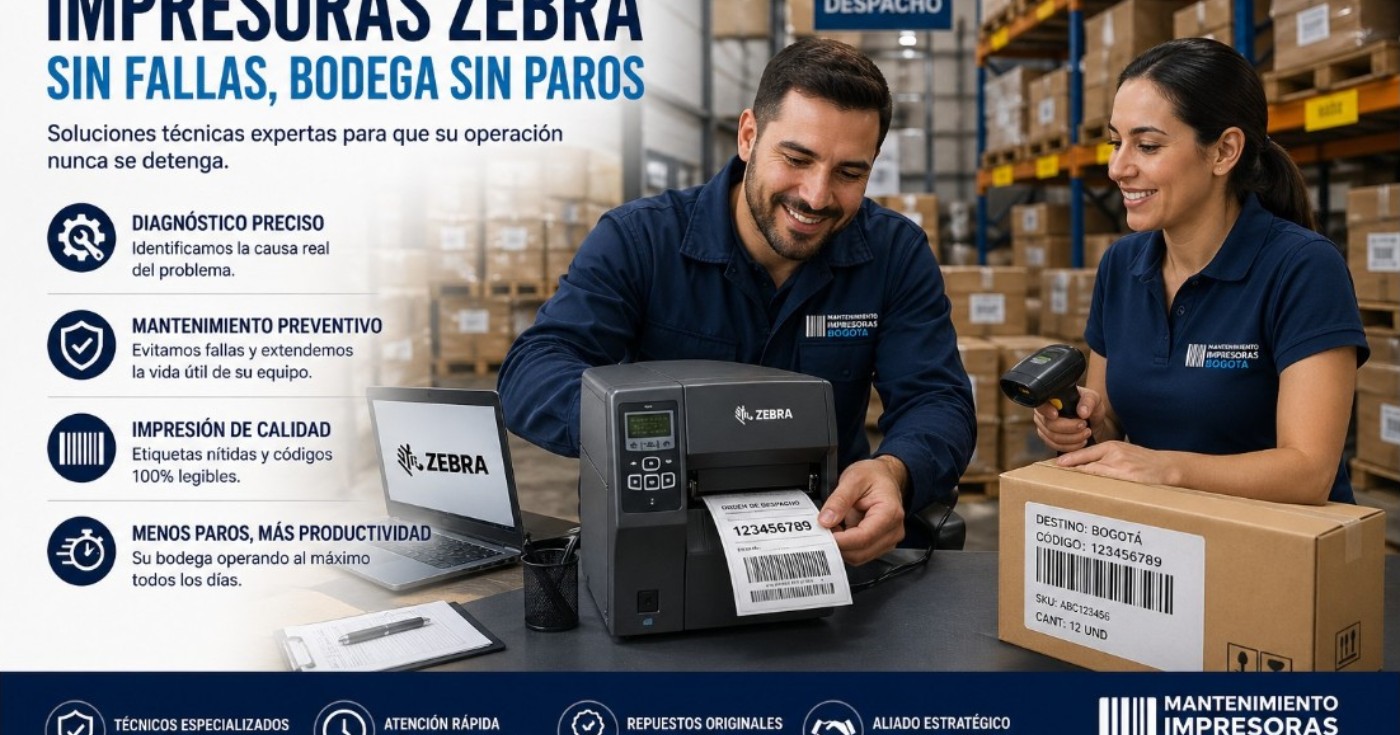 Problemas en impresoras Zebra en bodegas