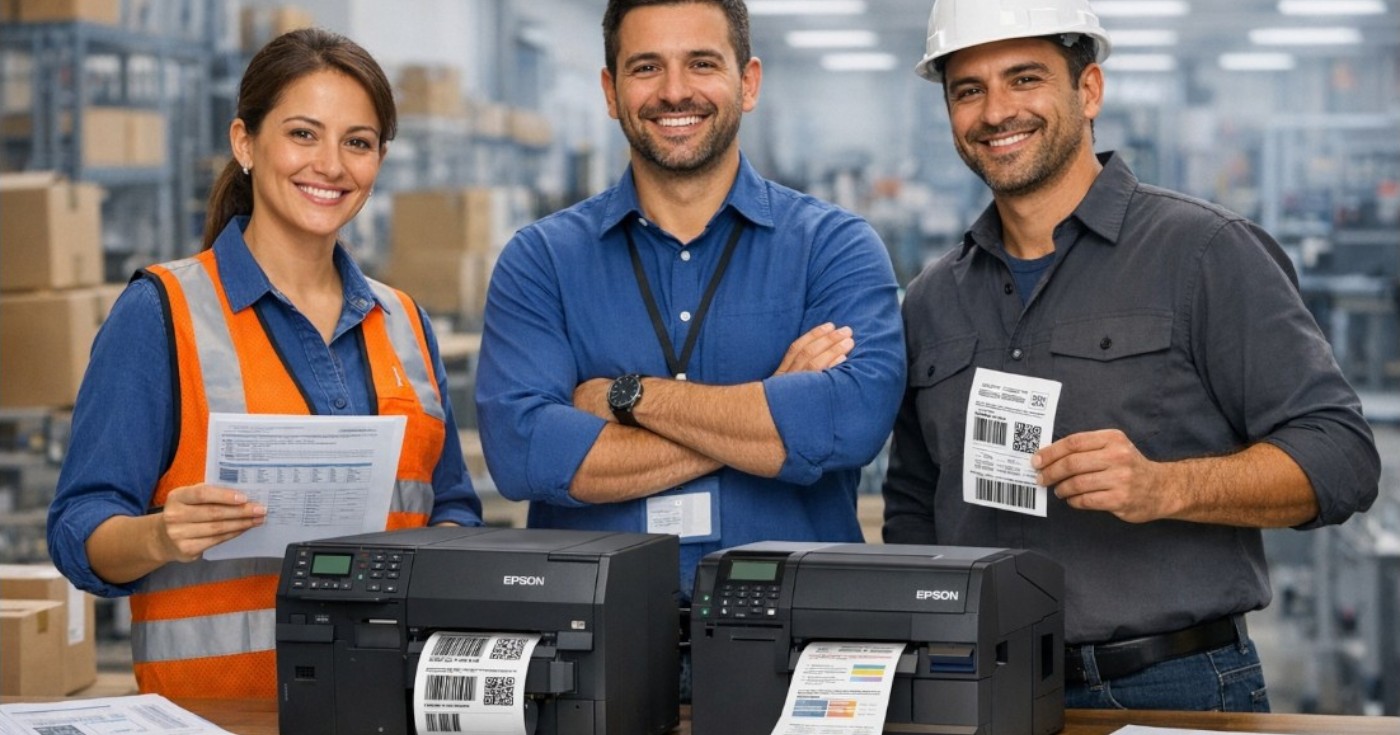 Soporte Epson para sectores industriales