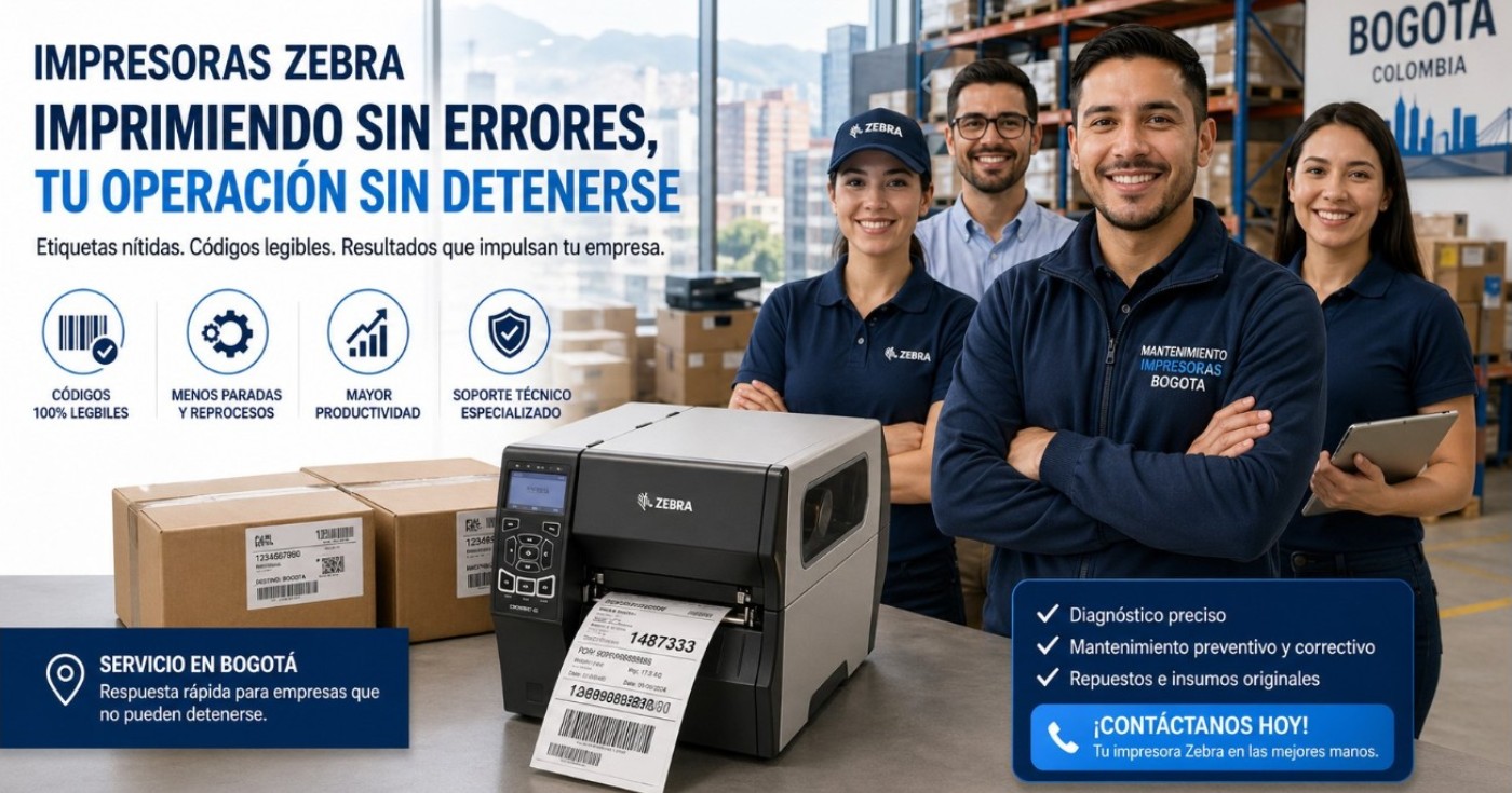tus Impresoras Zebra imprimen etiquetas ilegibles