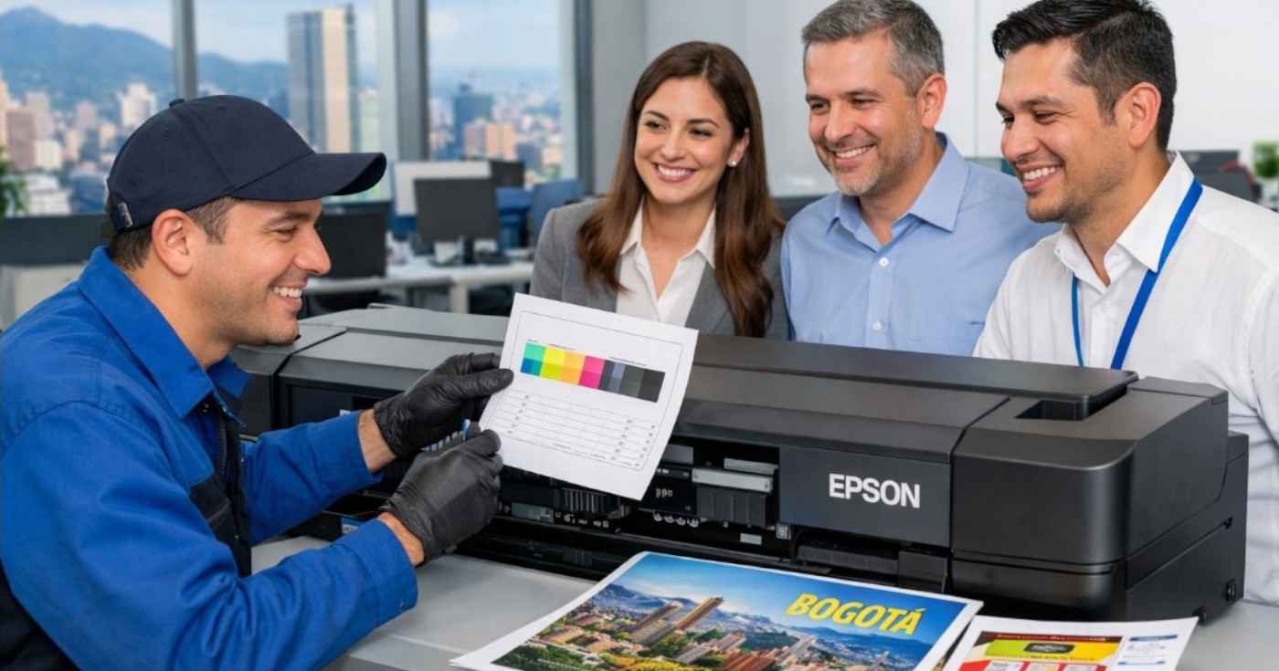  Revisión técnica de cabezales Epson en empresas