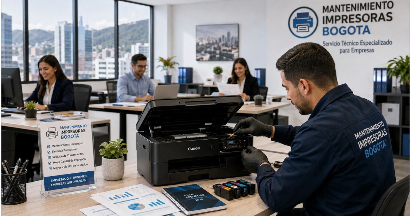  Mantenimiento de impresoras Canon PIXMA