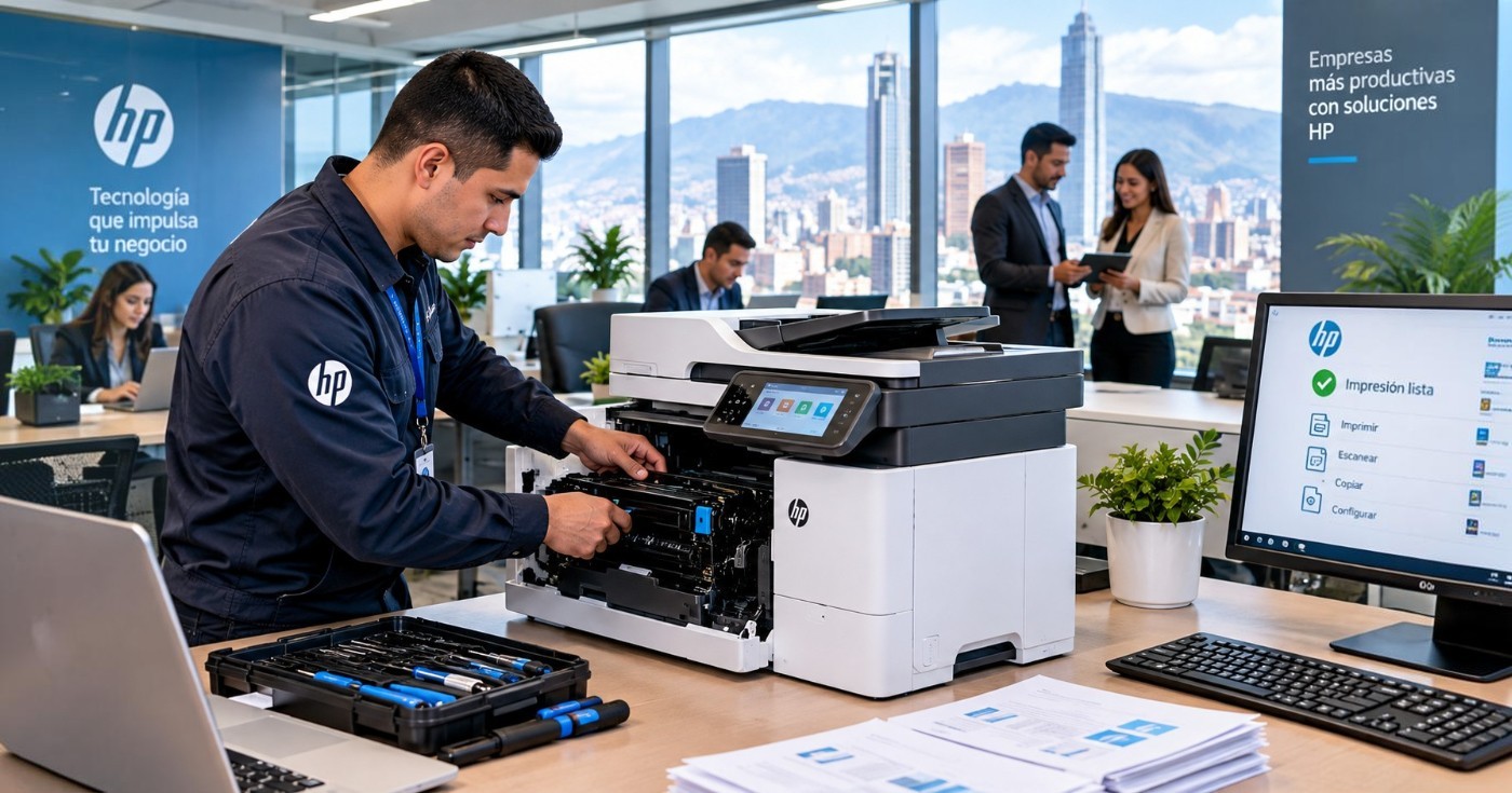  Servicio técnico hp para oficinas en el norte de Bogotá