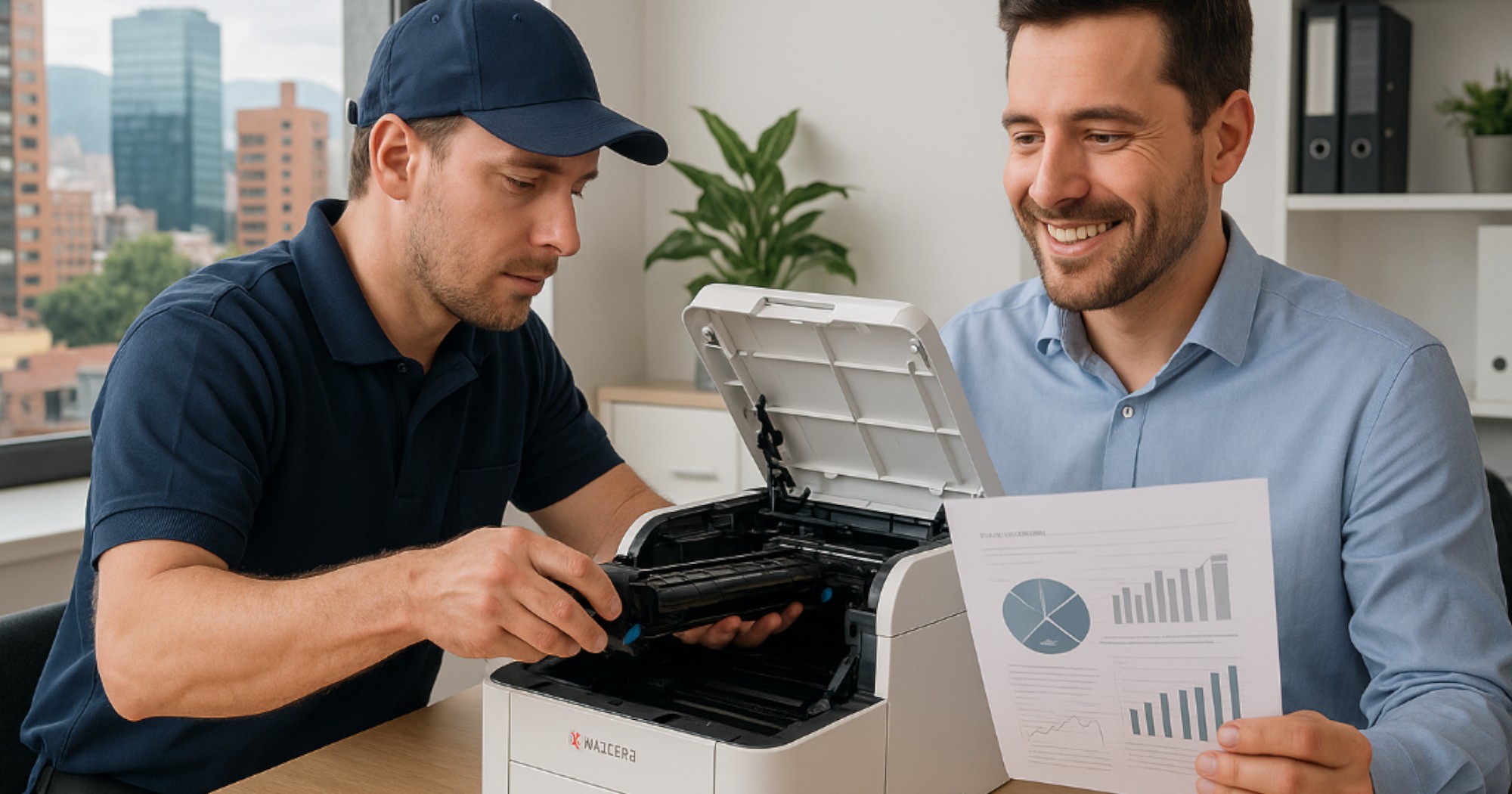 arreglo impresoras Kyocera láser