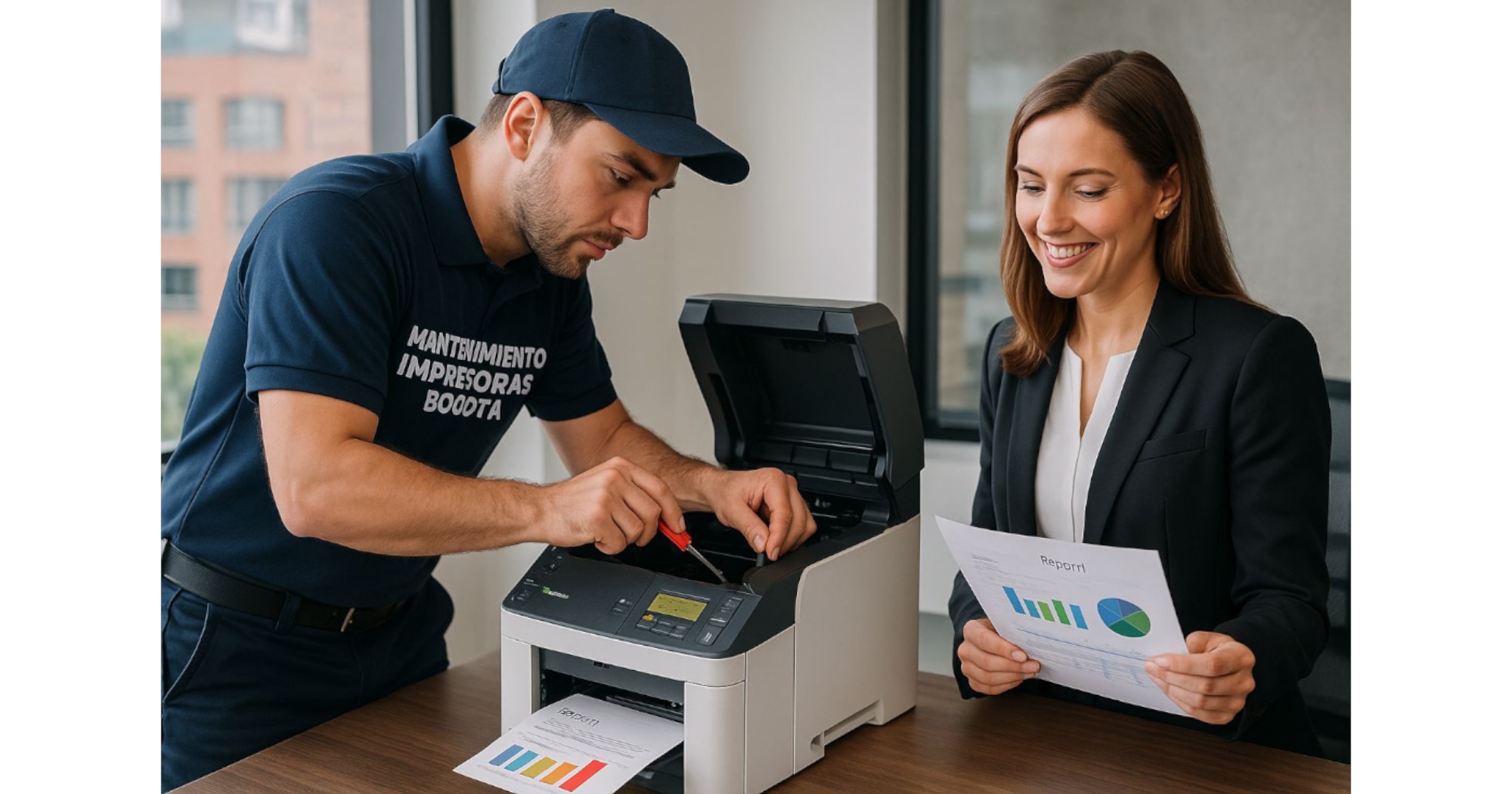 asistencia técnica para impresoras Kyocera