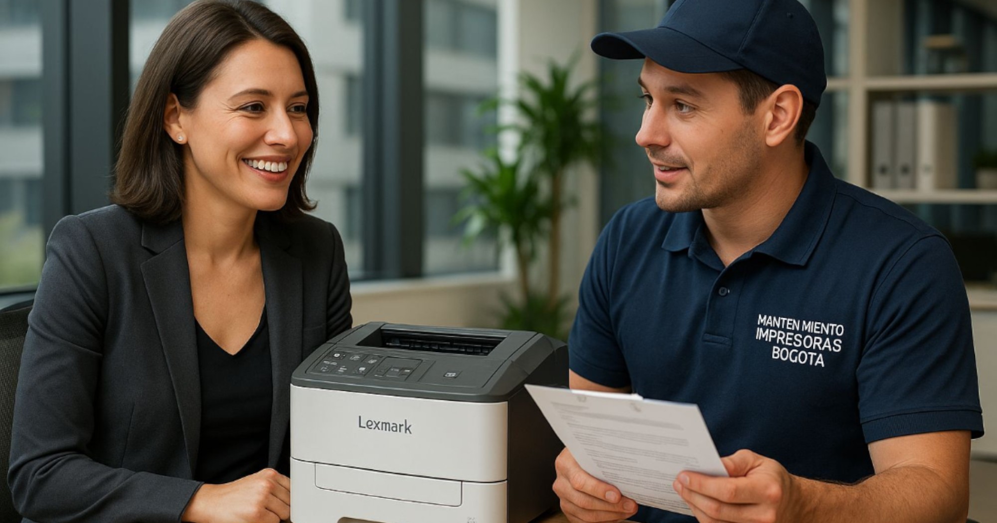 asistencia técnica para impresoras Lexmark