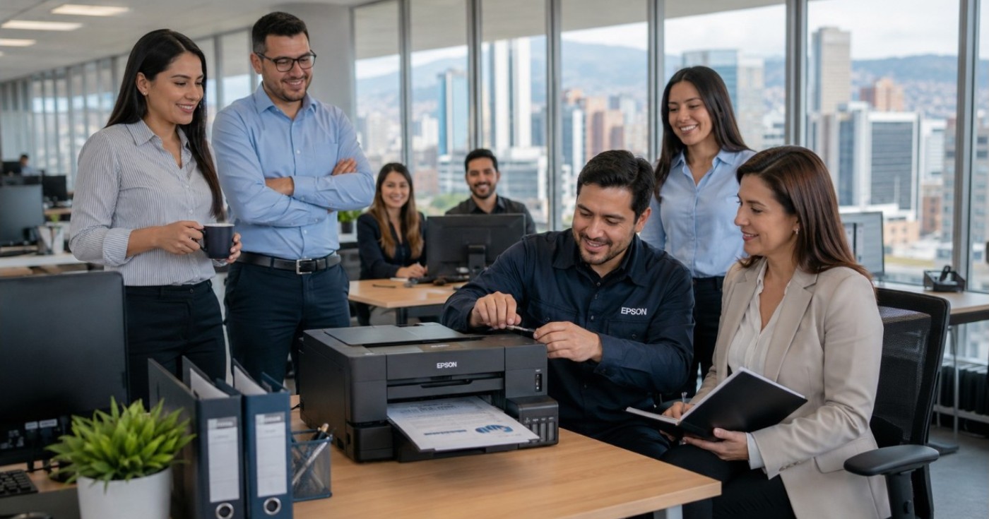 atención técnica para impresoras Epson de uso diario