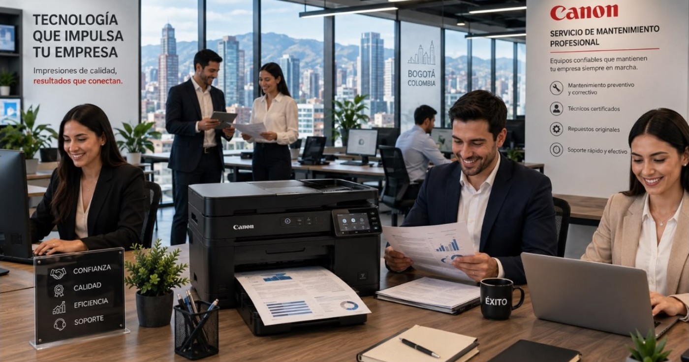 Mantenimiento de impresoras Canon para empresas