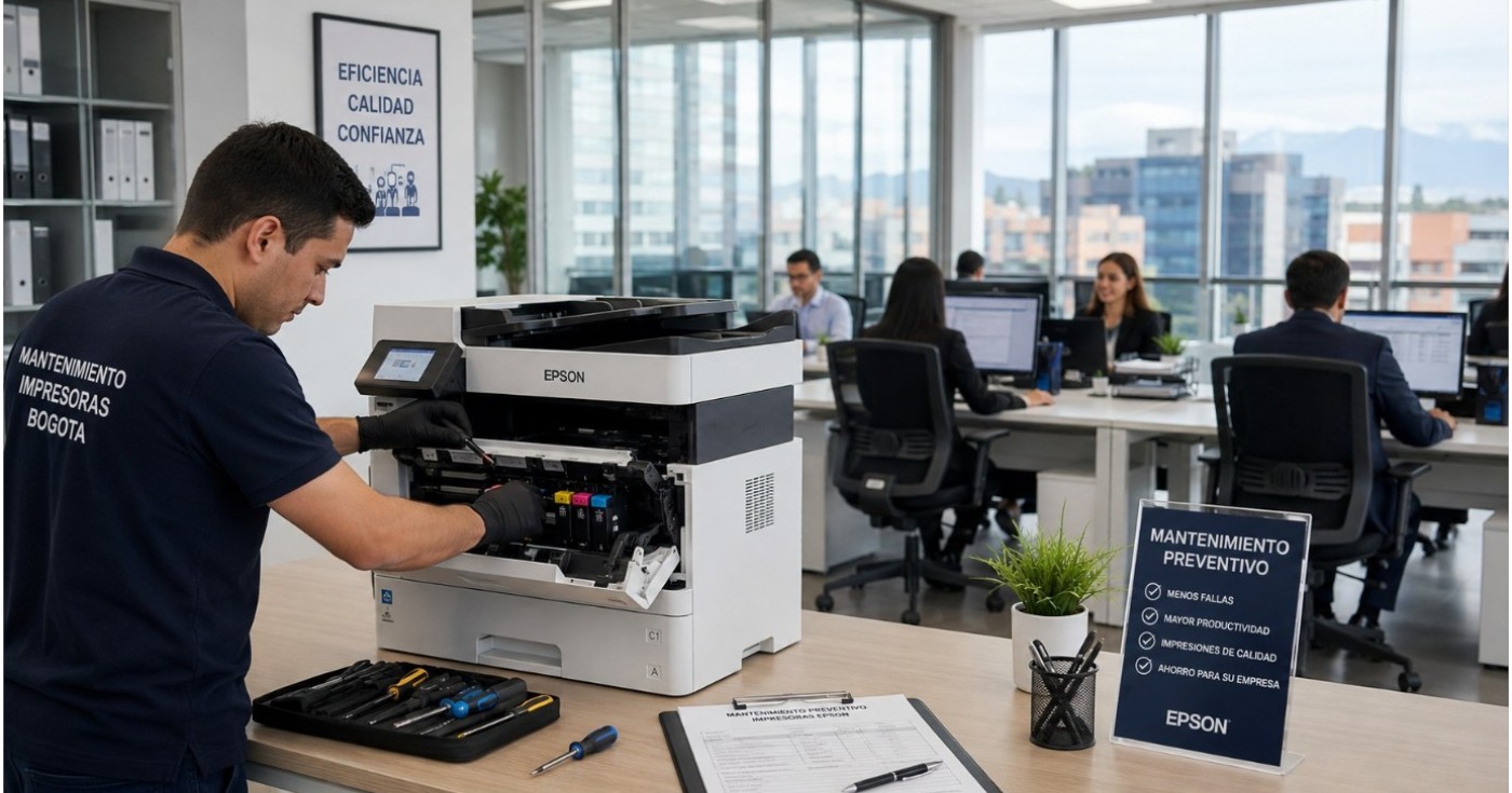 Mantenimiento de impresoras epson para empresas en Toberín