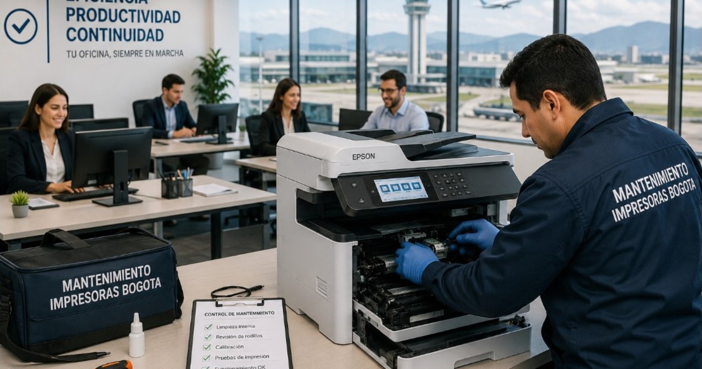 Mantenimiento de impresoras Epson para oficinas cerca del aeropuerto El Dorado