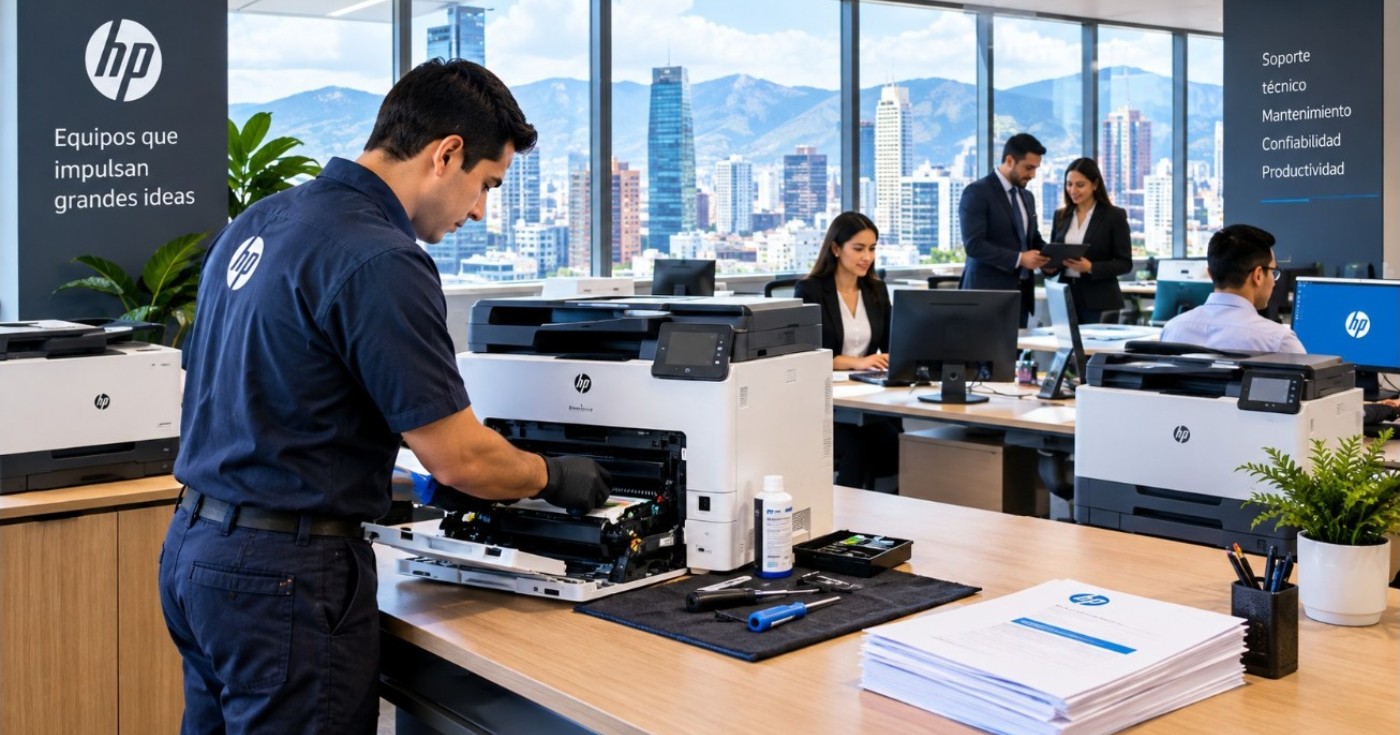 Mantenimiento de impresoras hp para empresas cerca del World Trade Center Bogotá