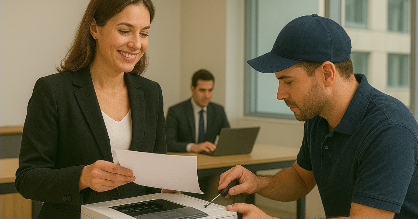 mantenimiento de impresoras HP