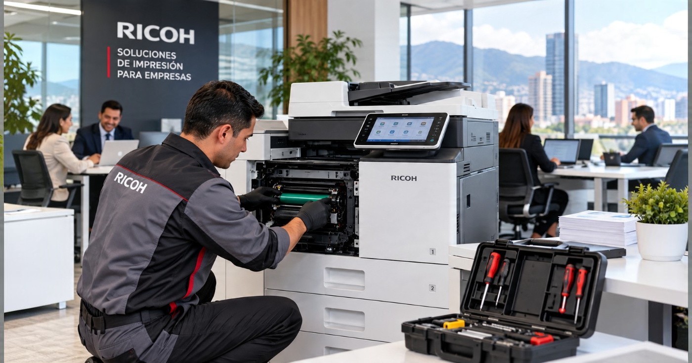 Mantenimiento de impresoras ricoh para empresas en Toberín
