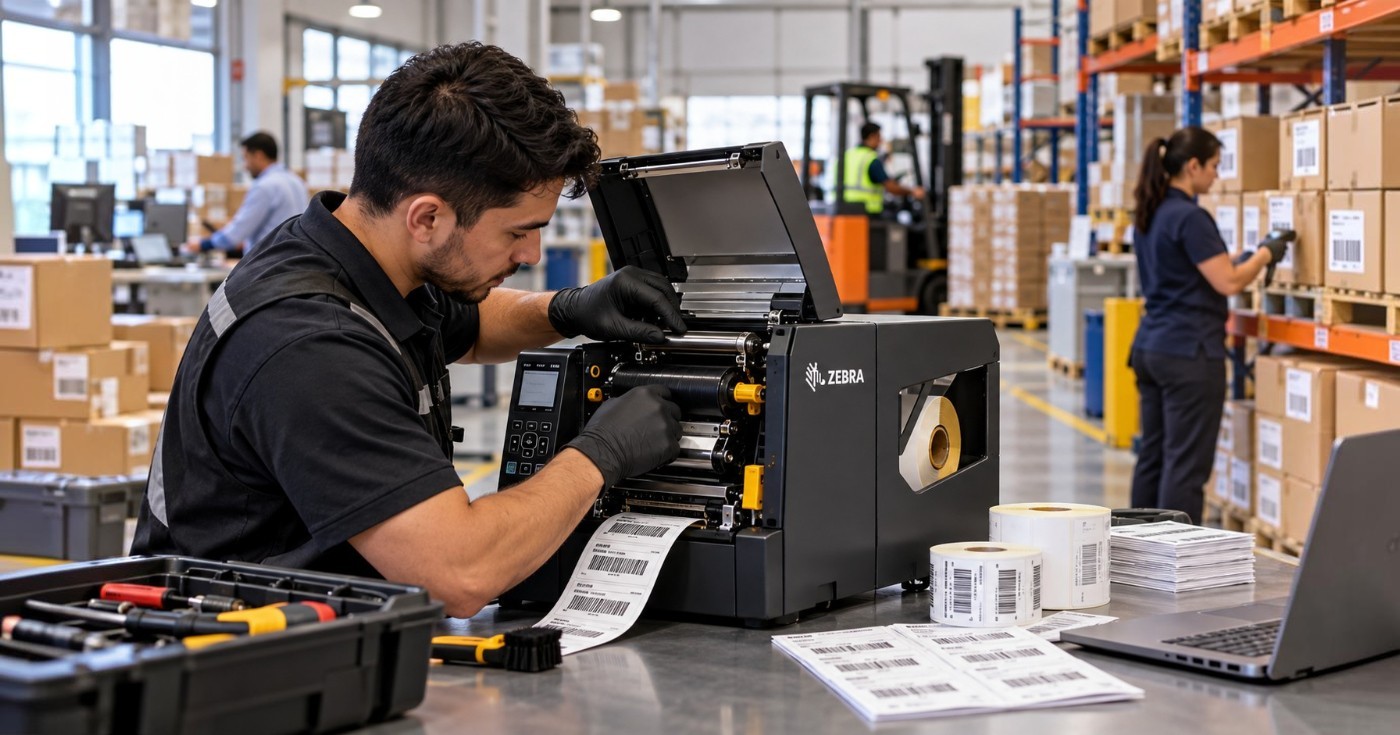Mantenimiento de impresoras zebra para empresas en Toberín