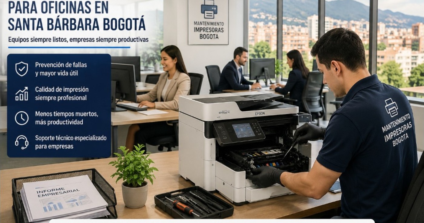 Mantenimiento epson para oficinas en Santa Bárbara Bogotá