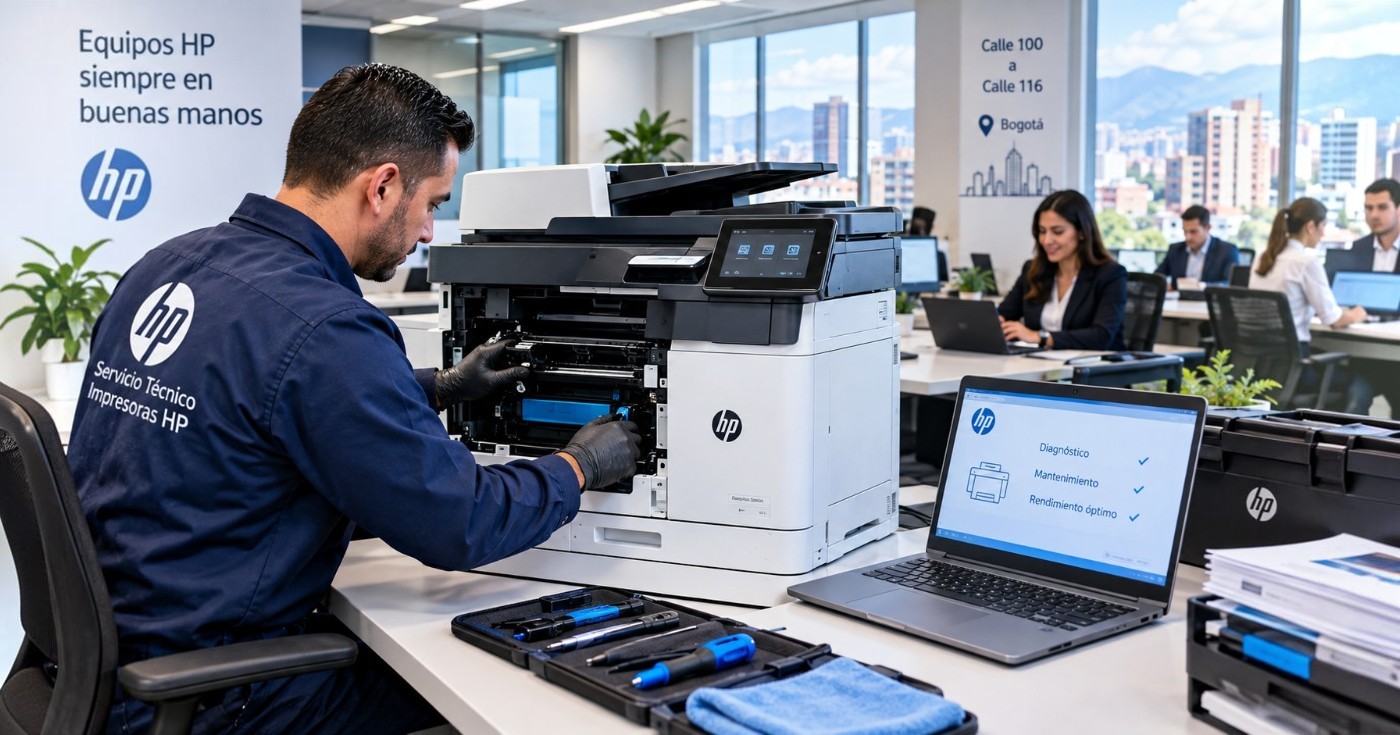 Mantenimiento hp para oficinas entre Calle 100 y Calle 116