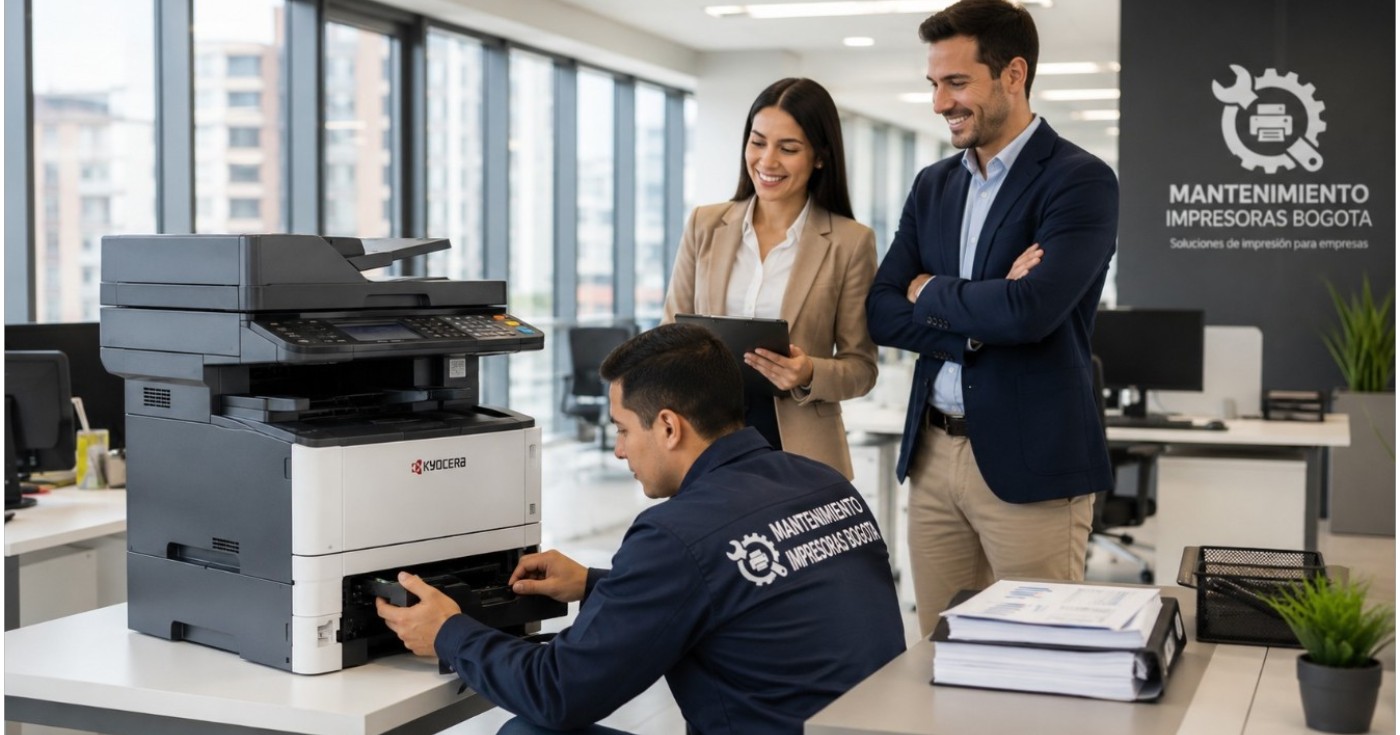 Mantenimiento Kyocera para oficinas en Chicó Norte
