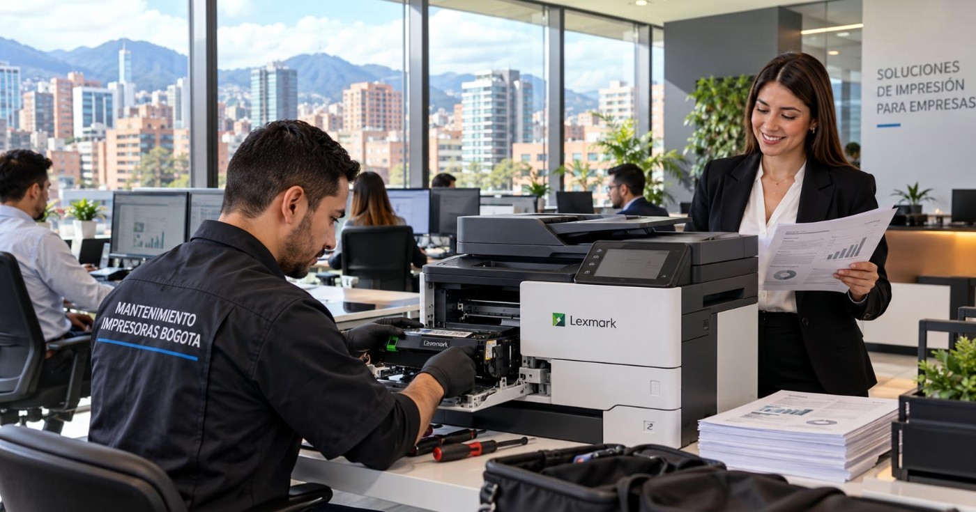 Mantenimiento lexmark para oficinas en Chicó Norte