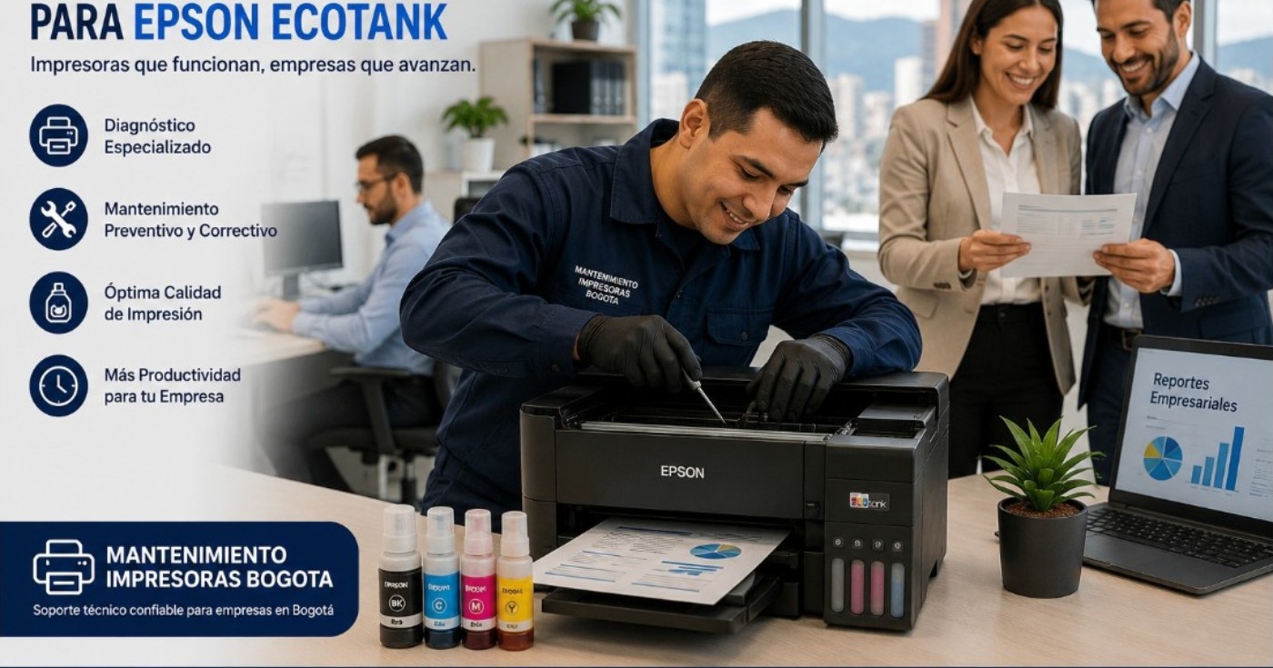 Problemas frecuentes que vemos en Epson EcoTank