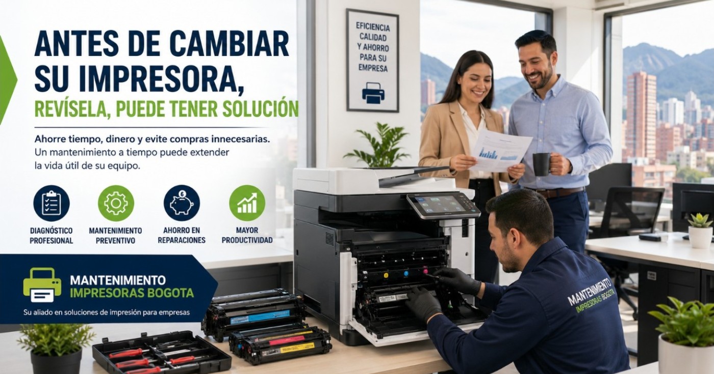 Qué revisar antes de pensar en cambiar la impresora