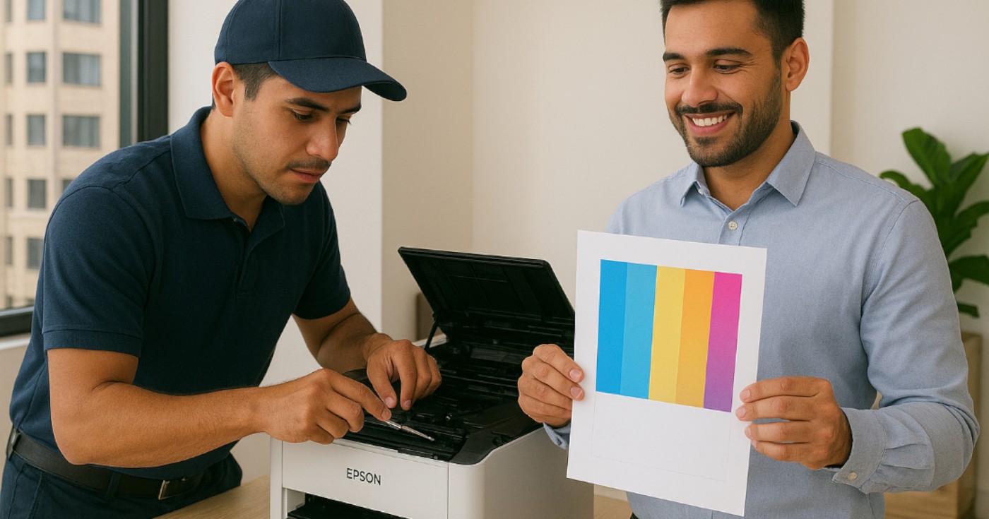  reparación de cabezales en impresoras Epson empresariales