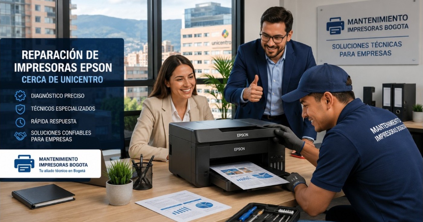 reparación de impresoras Epson cerca de Unicentro
