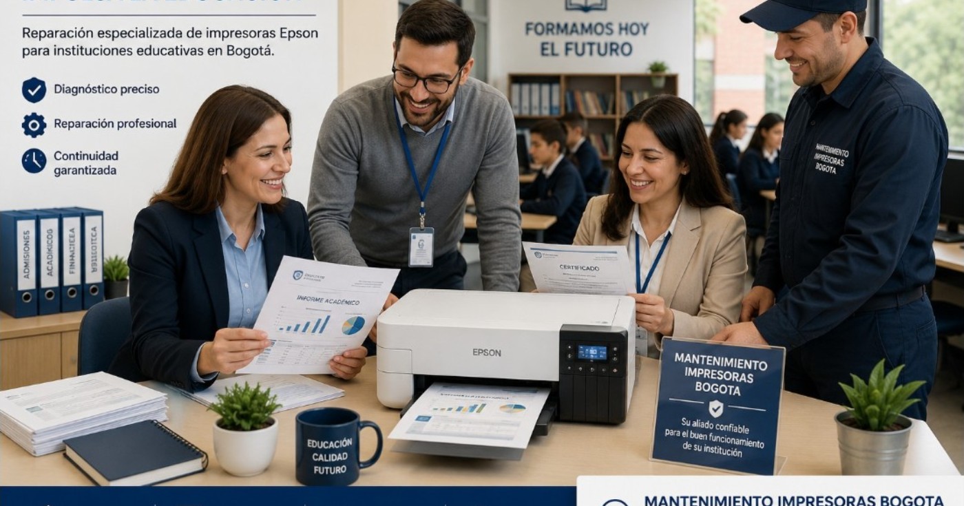 Reparación de impresoras Epson utilizadas en instituciones educativas