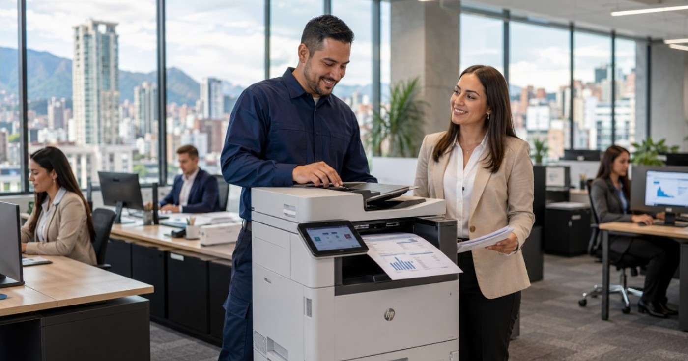 Reparación de impresoras HP para empresas que imprimen todos los días