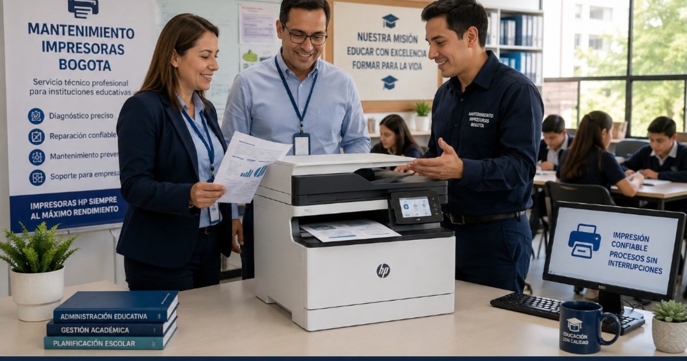 Reparación de impresoras HP utilizadas en entidades educativas