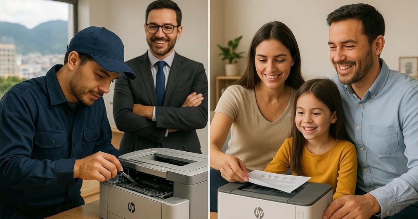 reparación de impresoras HP