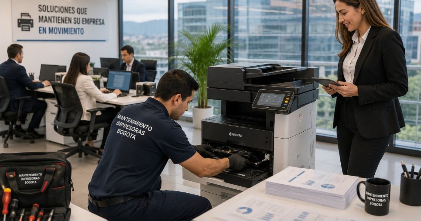 reparación de impresoras Kyocera para empresas en Chía y Cajicá