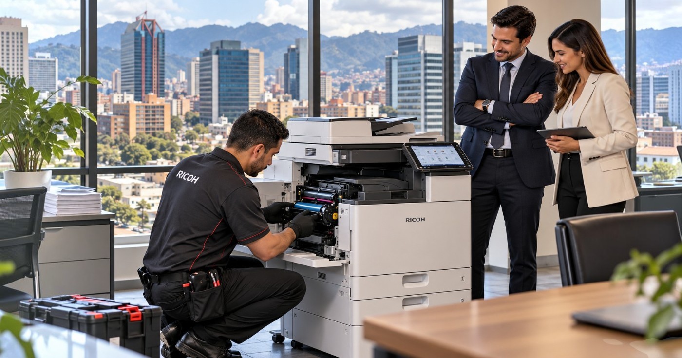 Reparación de impresoras ricoh en la Zona Financiera de Bogotá