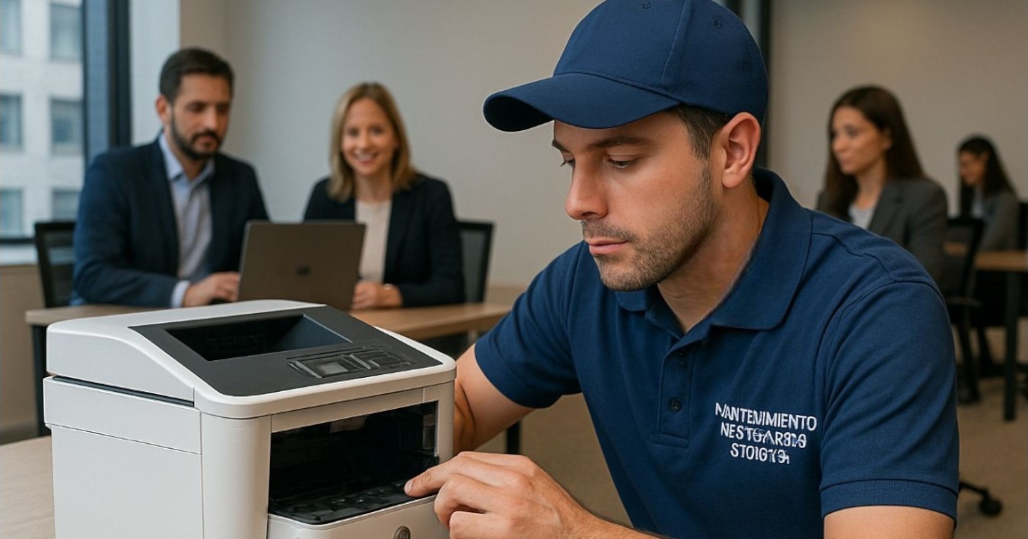 reparación programada para impresoras HP