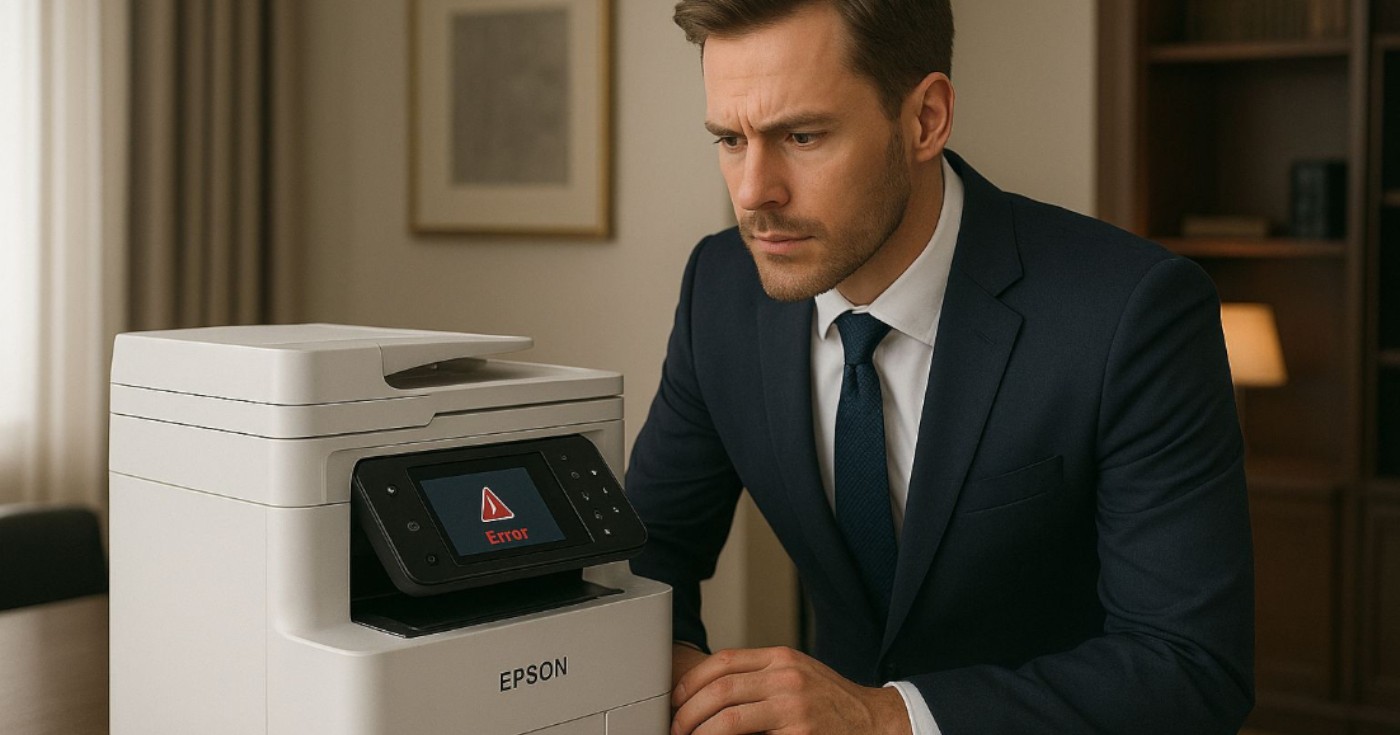 reparación de error de firmware Epson