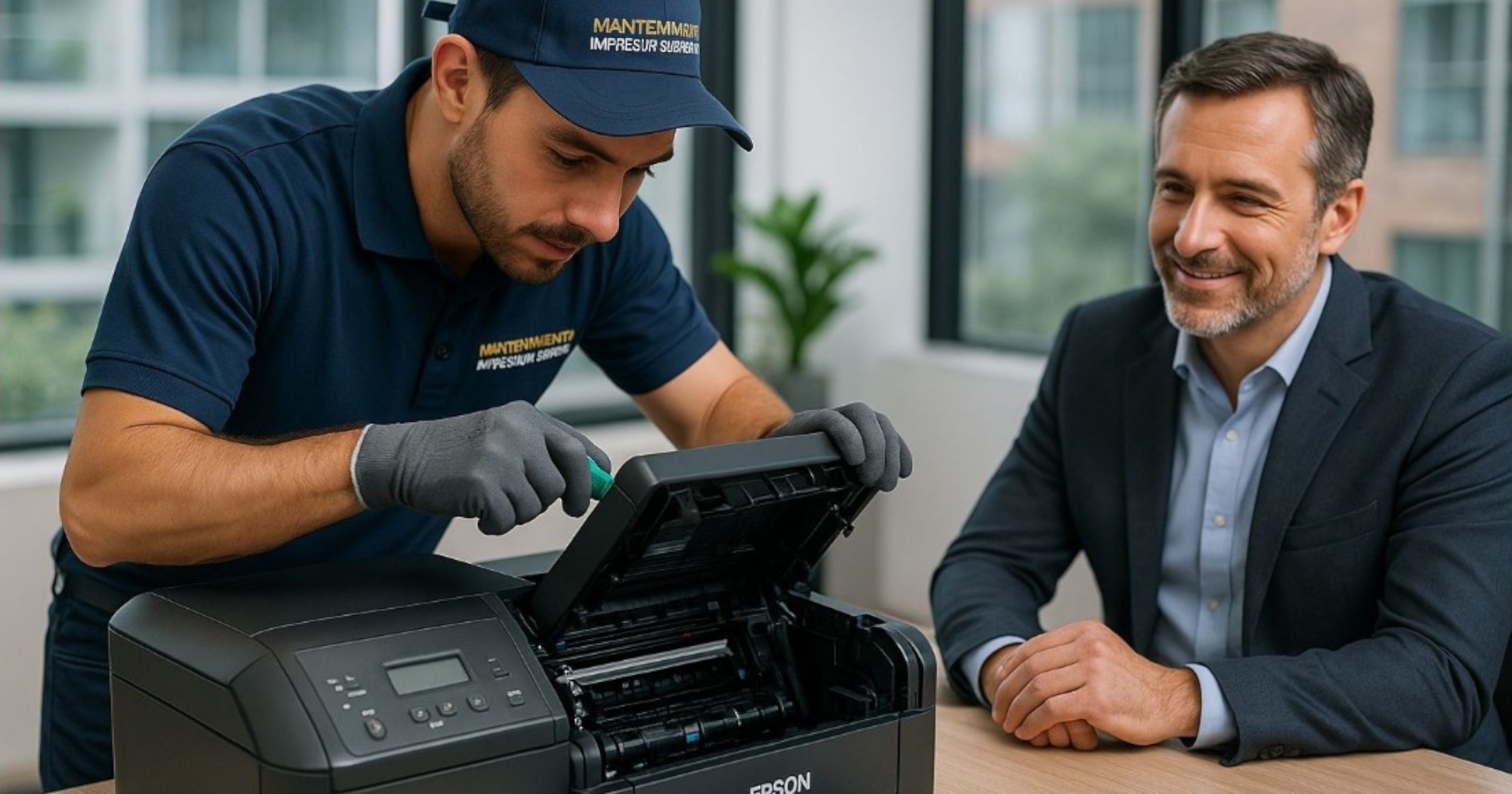 revisión técnica de tu impresora Epson