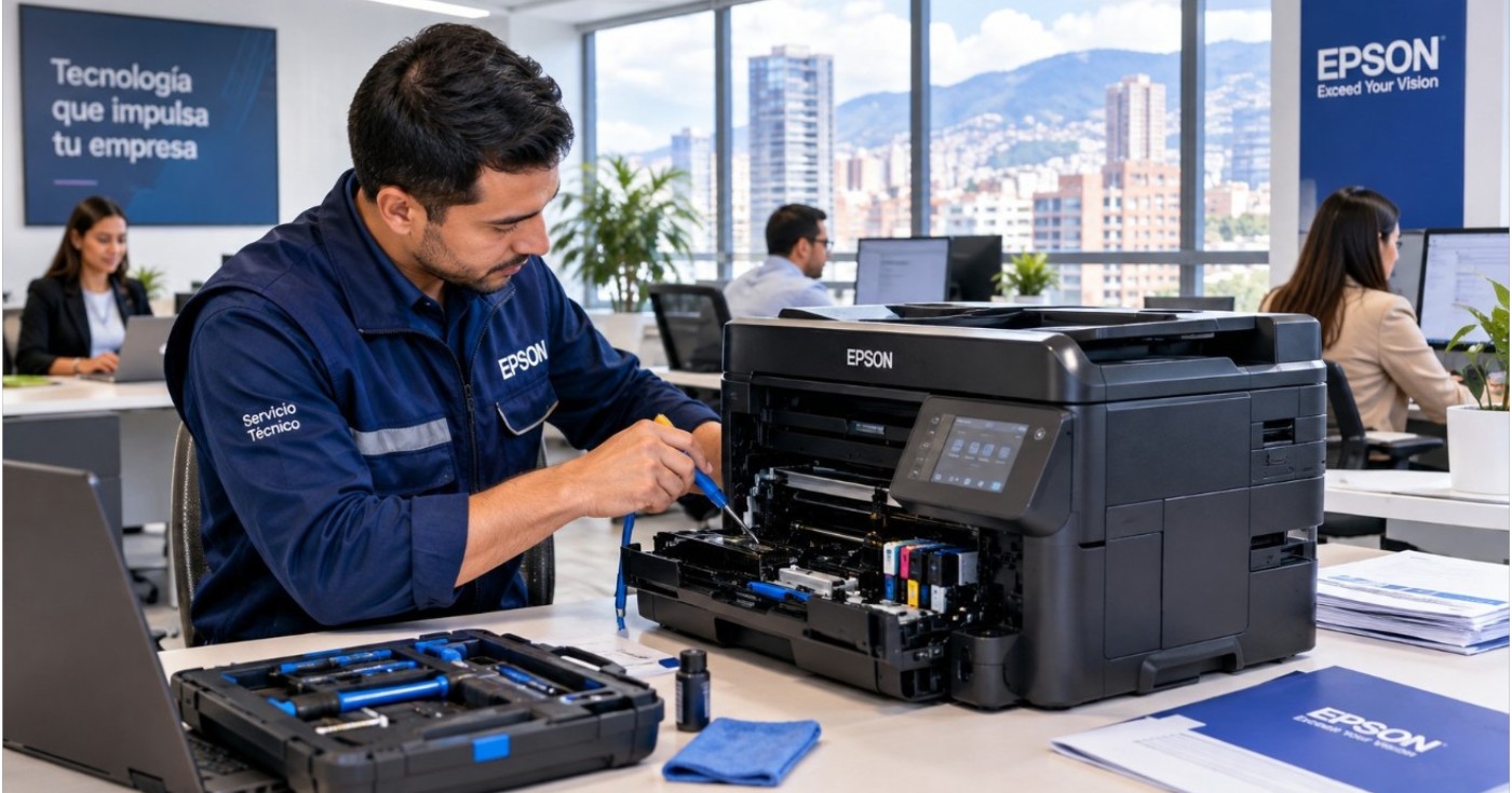 Servicio técnico de impresoras epson para empresas en Chapinero Bogotá