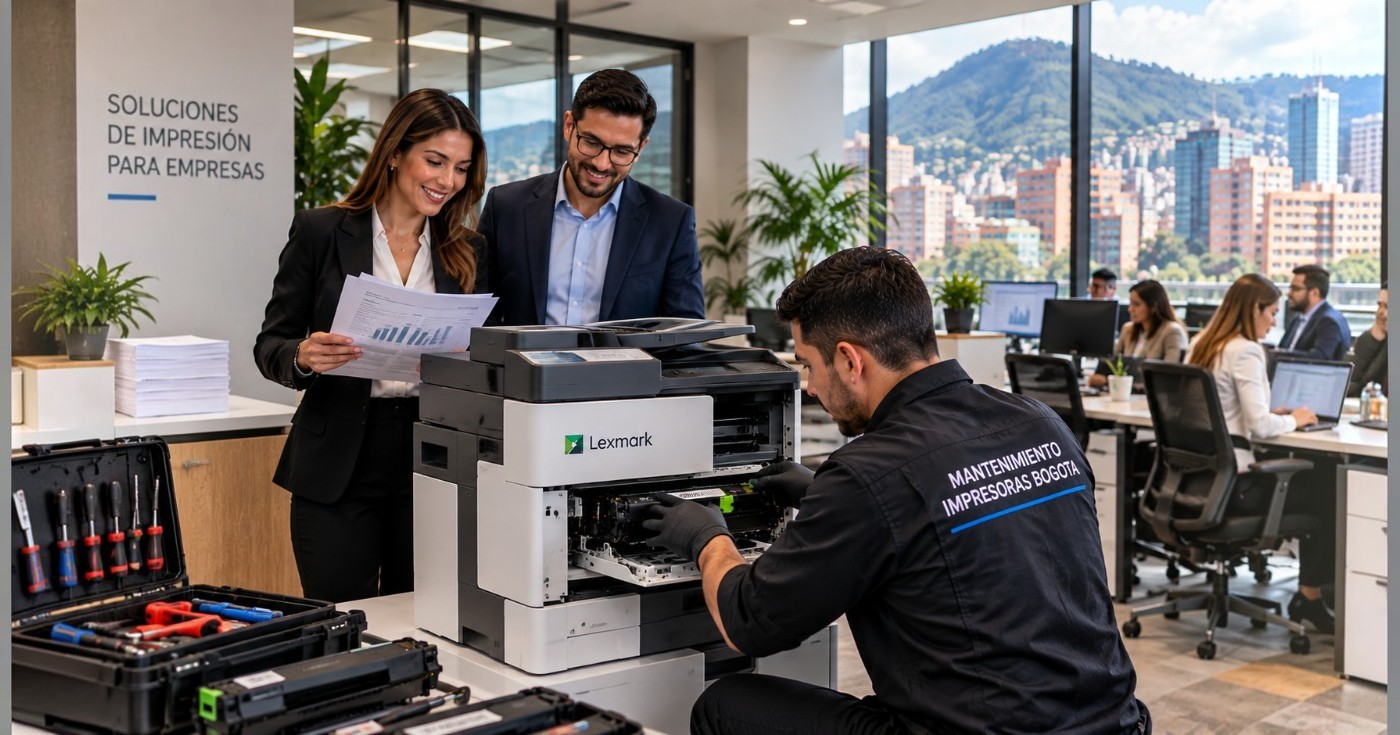 Servicio técnico de impresoras lexmark para empresas en Chapinero Bogotá