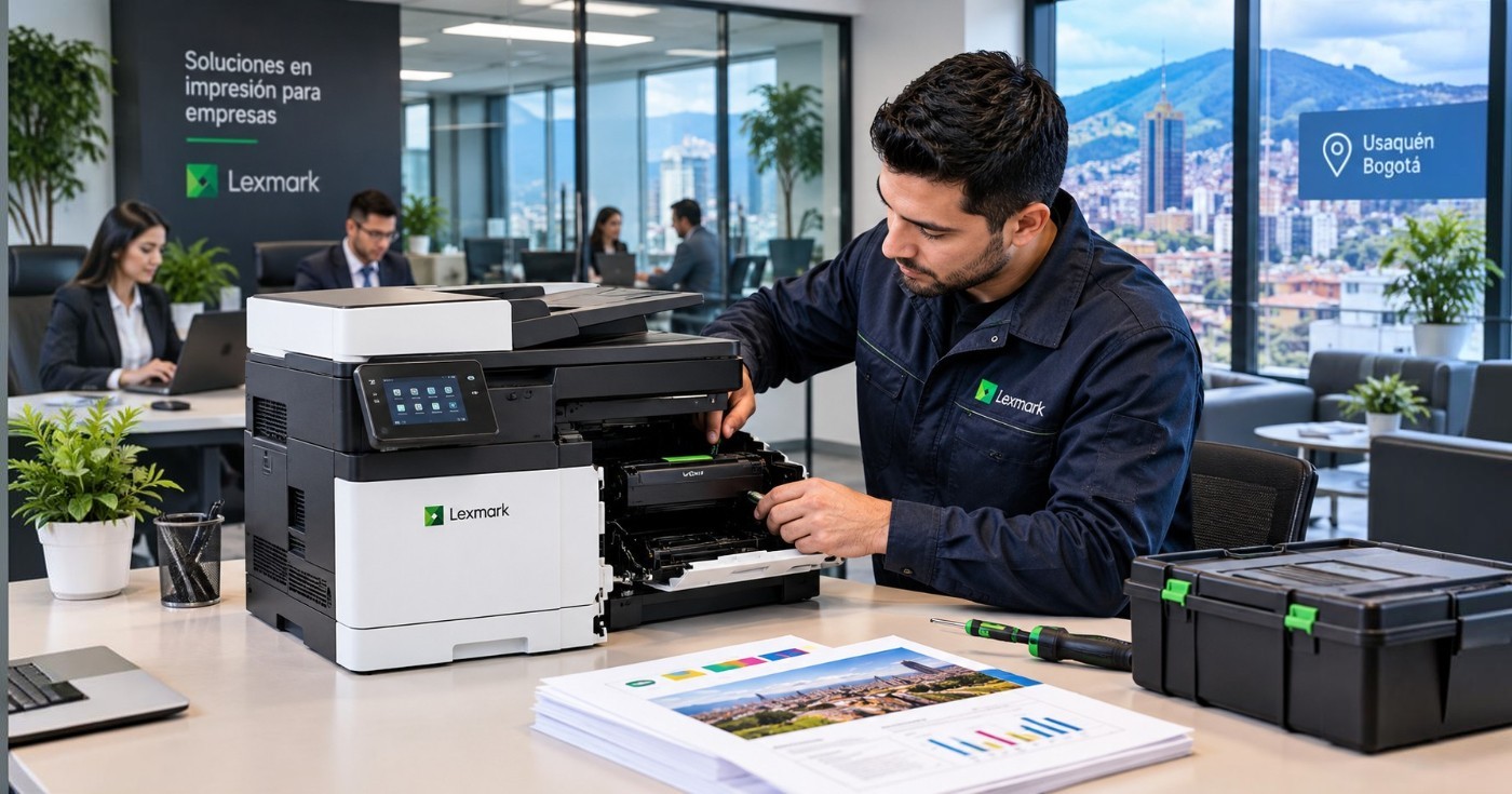 Servicio técnico de impresoras lexmark para empresas en Usaquén