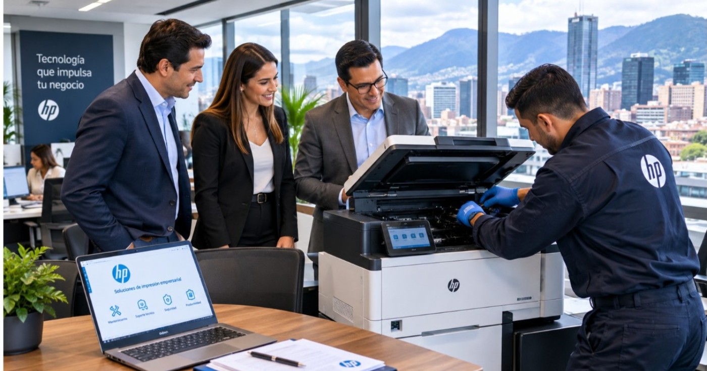 Servicio técnico hp para empresas en Chicó Bogotá