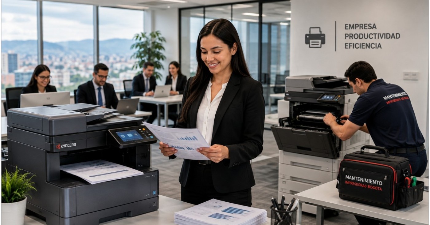 Servicio técnico Kyocera para empresas en Cajicá, Chía y Bogotá