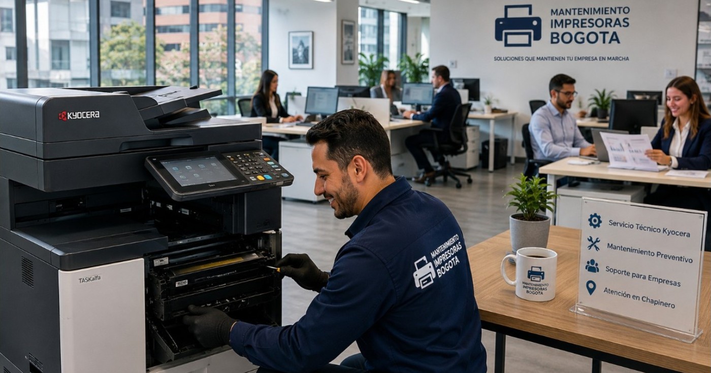 Servicio técnico Kyocera para empresas en Chapinero