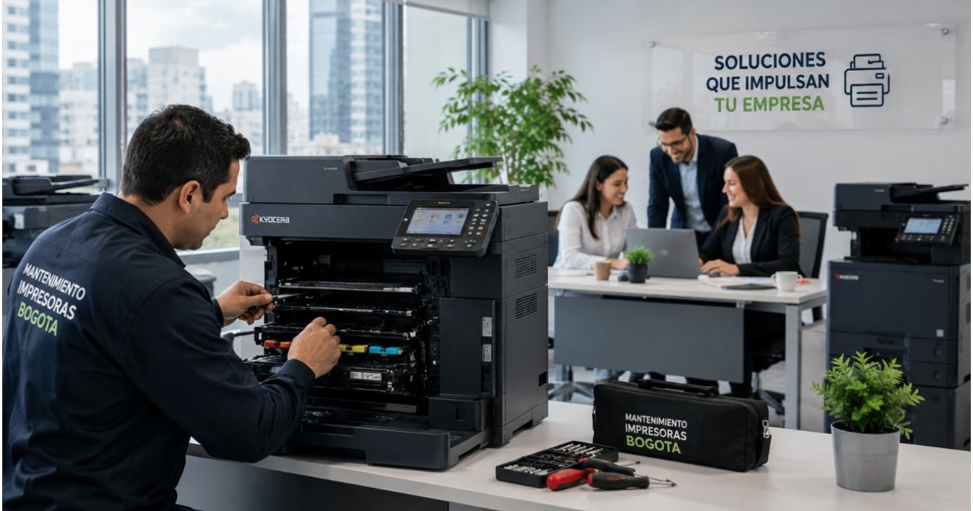 Servicio técnico Kyocera para empresas en Chicó Bogotá