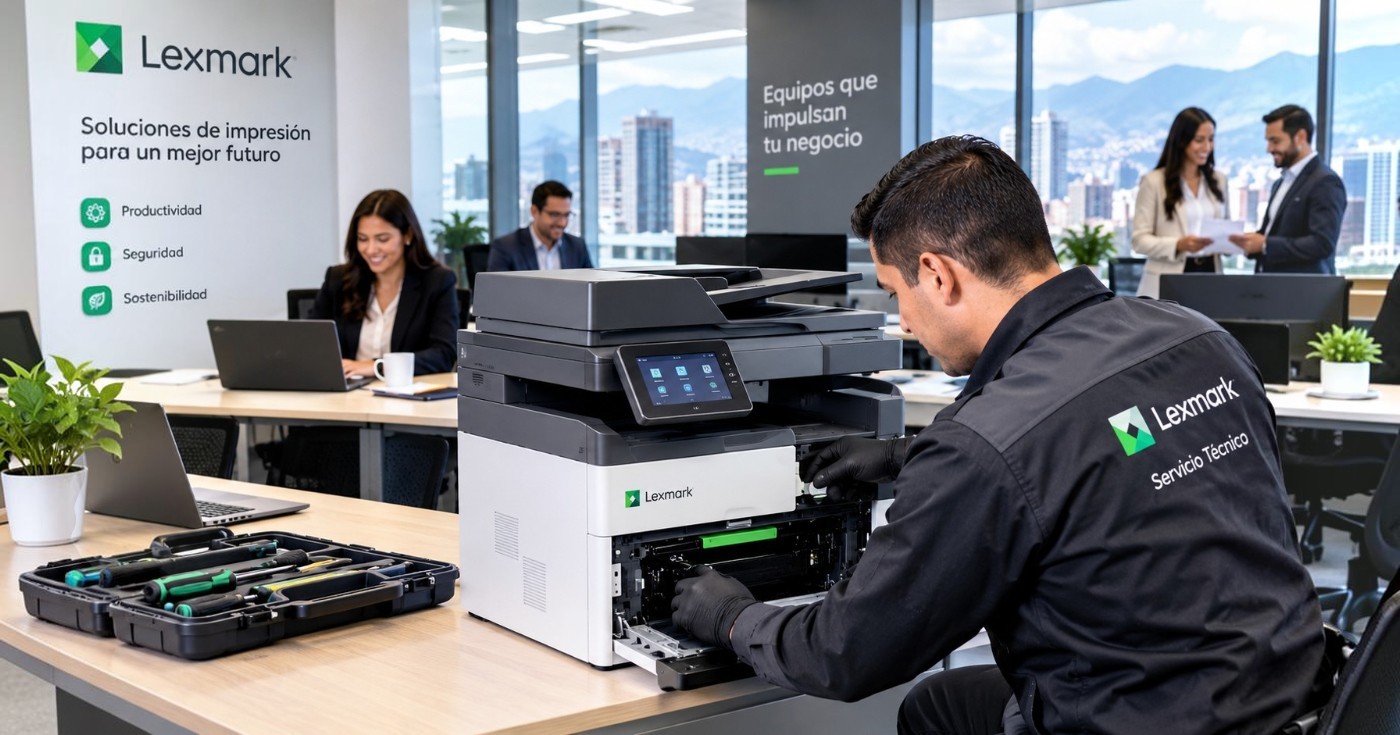 Servicio técnico lexmark para oficinas en el norte de Bogotá