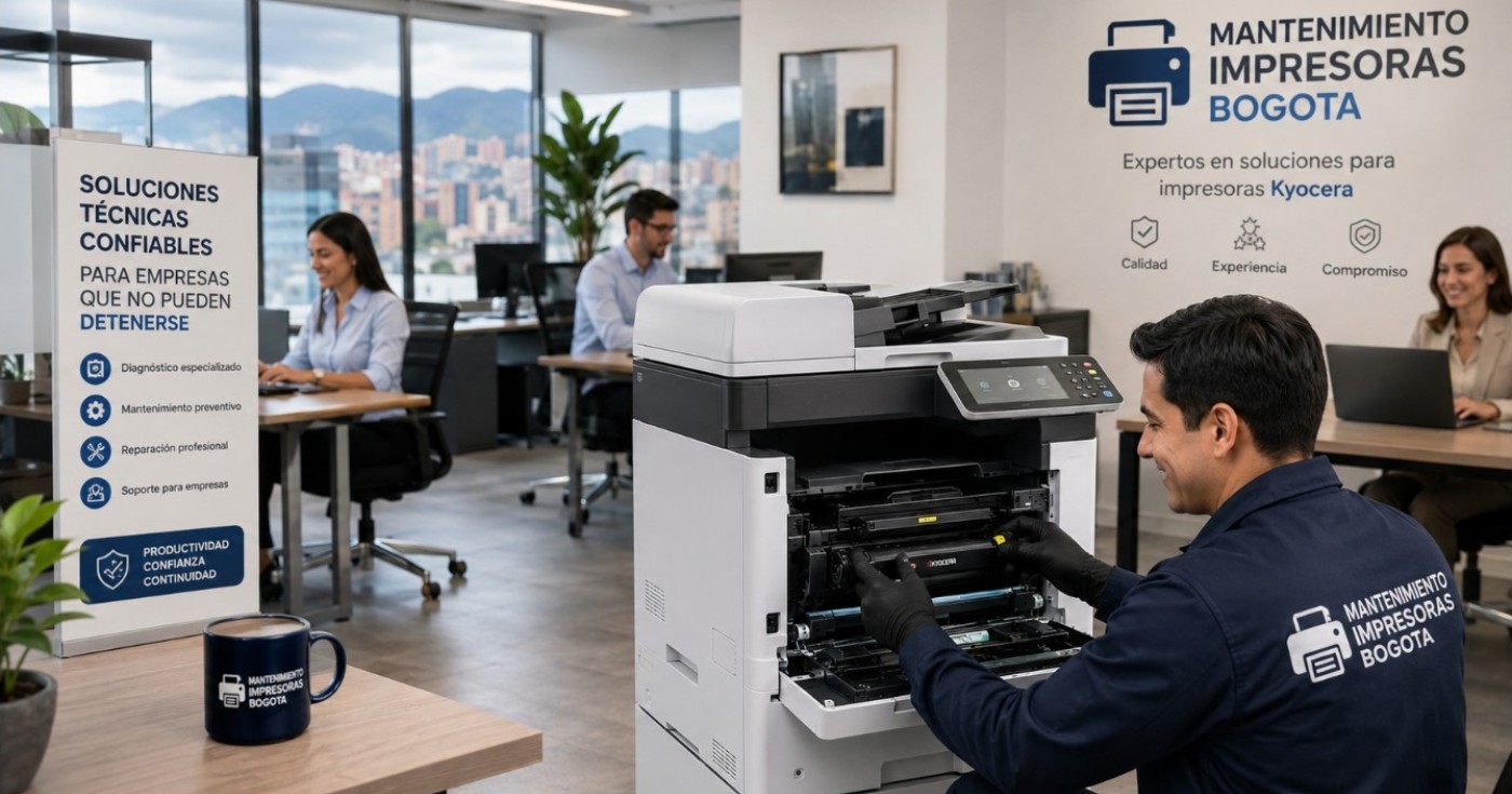 Servicio técnico para impresoras Kyocera con fallas de tóner